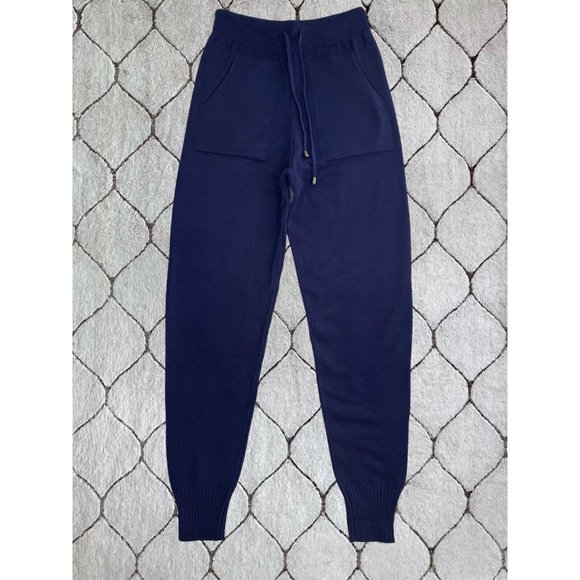 DAIMARAN Oslo Women's Suit Matching Set 2 Pieces Navy Blue Sweater + Pants S/M - Picture 4 of 6